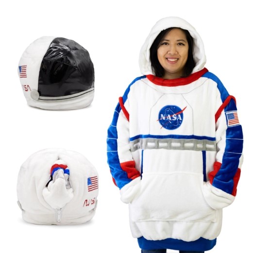 Plushible 2-in-1 NASA Astronaut Snugible